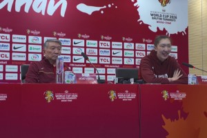 韩旭：之前对宫指导印象是他很凶，但其实他是一个很爱我们的教练